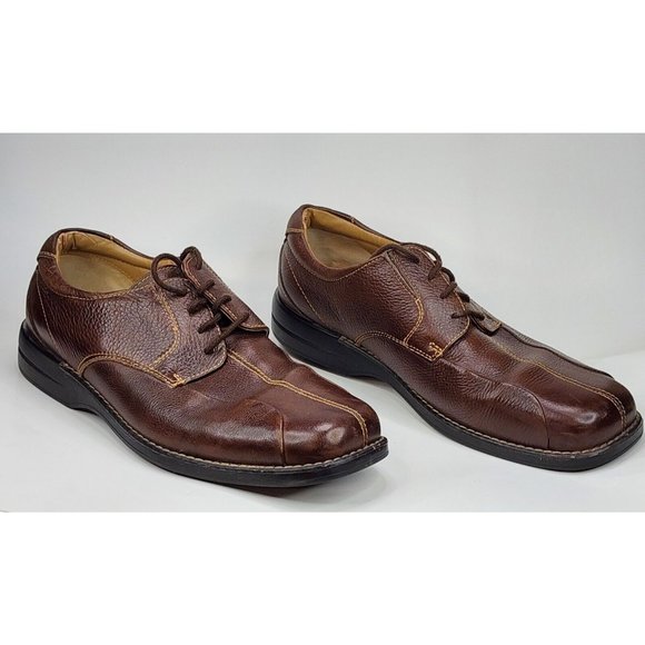 Dockers Mens Shoes Size 10.5M Brown Leather Derby Oxfords Dad Classic Core - Picture 5 of 11